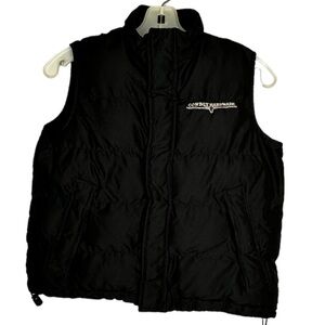 Cowboy‎ Hardware Black Puffer Vest